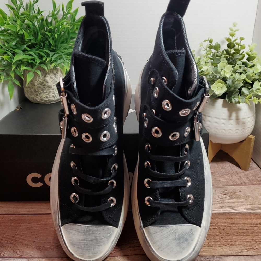 Converse Run Star Hike Hi Platform Punk UNISEX MEN'S 7 = WOMEN'S 8.5 / A07677C - Picture 6 of 9